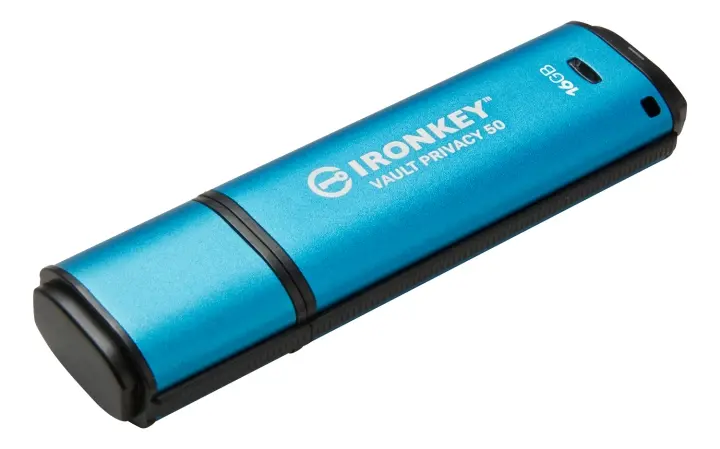 Kingston USB-minnepinne 16 GB IKVP50 256bit-kryptering