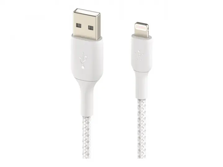Belkin Boost Charge lynkabel flettet 2 m