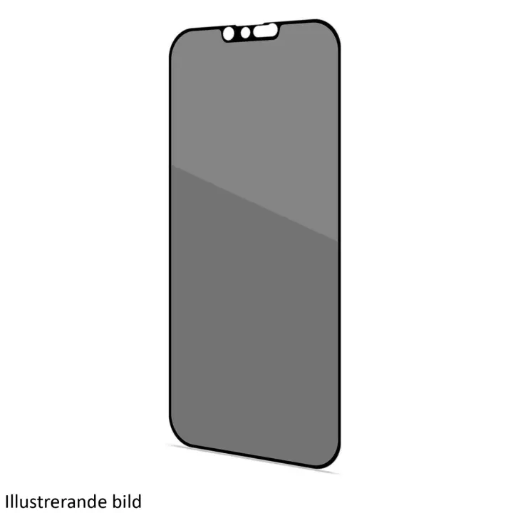 Celly Skjermbeskytter for personvern herdet glass iPhone 15