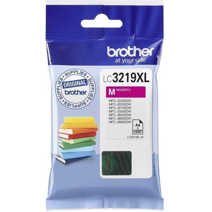 Brother Blekk LC3219XLM Høy Kapasitet Magenta