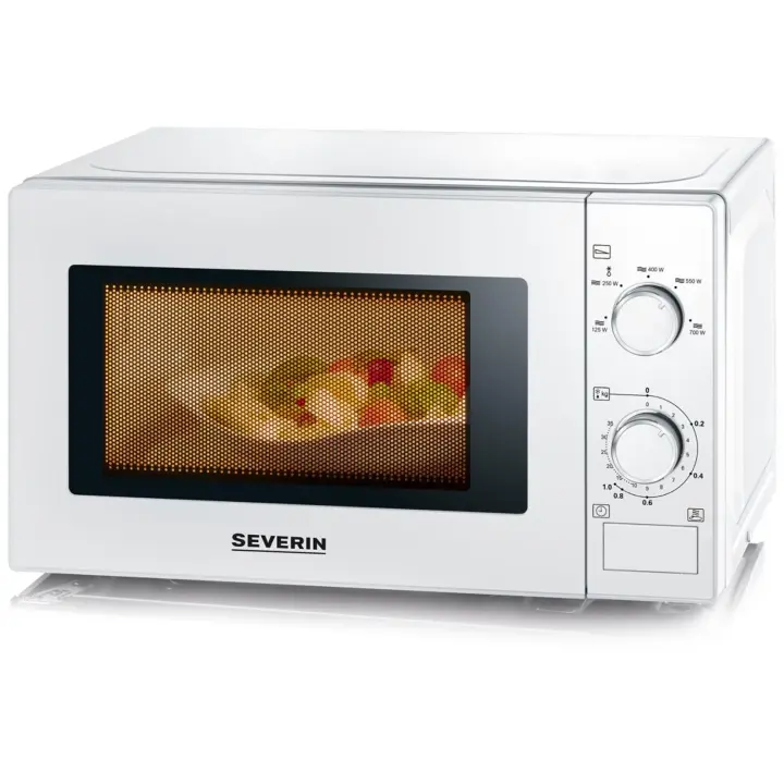 Severin Mikrobølgeovn 700W 20 liter MW7770 Hvit Mekanisk