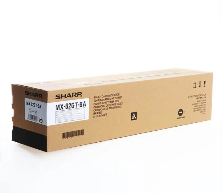 Sharp Toner MX62GTBA MX-62GT Svart