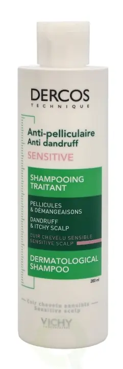 Vichy Dercos Anti-Flass Sulfatfri Sjampo 200 ml