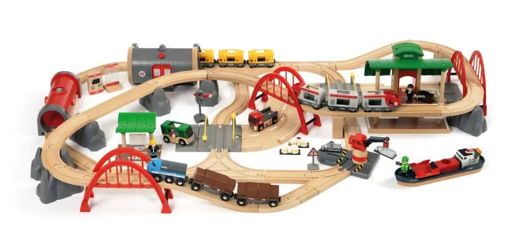 Brio World 33052 - Deluxe jernbanesett