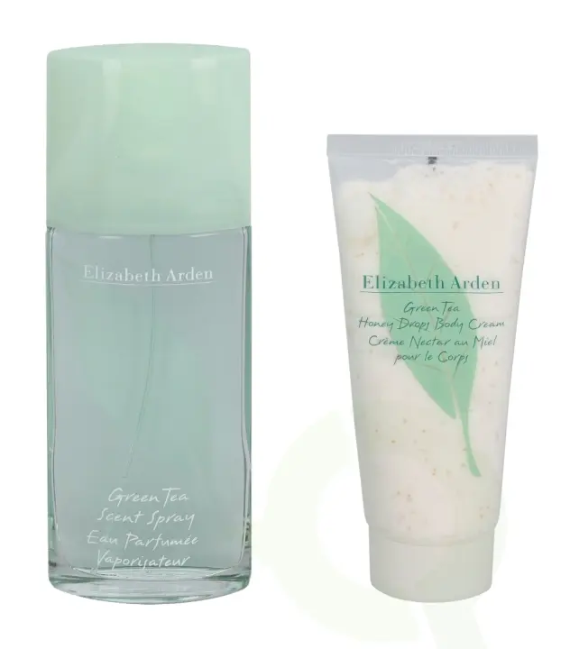 Elizabeth Arden E.Arden Green Tea Giftset 200 ml, Edp Spray 100 ml/Body Cream 100 ml