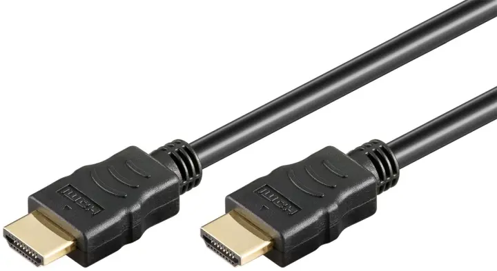 Goobay Ultra-high-speed HDMI™-kabel med Ethernet, sertifisert HDMI™-kontakt (type A) > HDMI™-kontakt (type A), 5 m