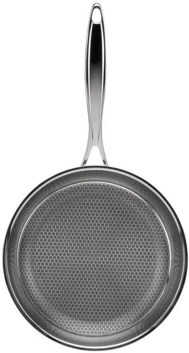 Heirol Pro Steelsafe stekepanne, rustfritt stål + non-stick-belegg, 24 cm.
