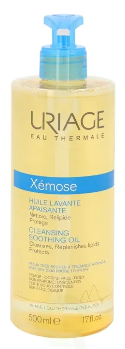 Uriage Xemose Cleansing Soothing Oil 500 ml Very Dry Skin