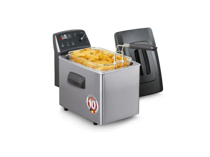 Fritel TURBO SF Frityrgryte 4 liter Antracitt metallic/sølv