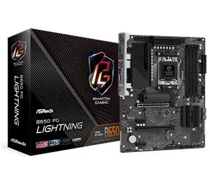 ASROCK B650 PG Lightning-hovedkort - AMD B650 - AMD AM5-socket - DDR5 RAM