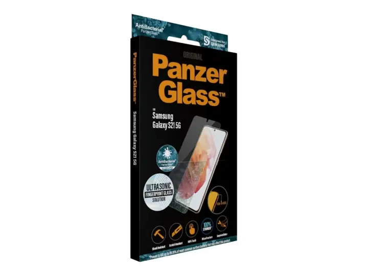 PanzerGlass skjermbeskytter gjennomsiktig Samsung Galaxy S21 5G