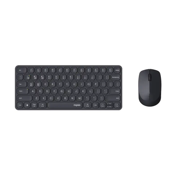 Rapoo Tastatur/Mus Sett 9010M Trådløs Multi-Mode Svart