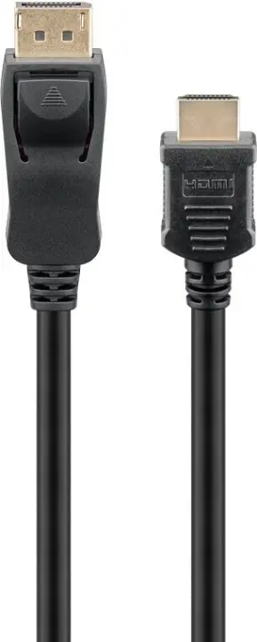 Goobay DisplayPort til HDMI-skjermkabel, 5 m
