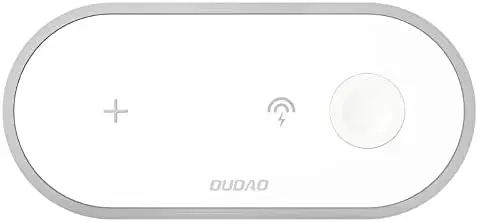 Dudao Trådlös laddare Dudao 3w1 A11, 10W (vit)