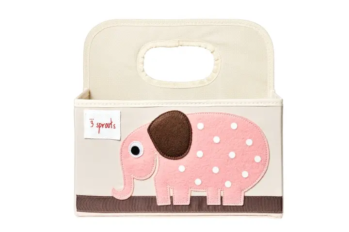 3 Sprouts Bleieholder - Rosa elefant
