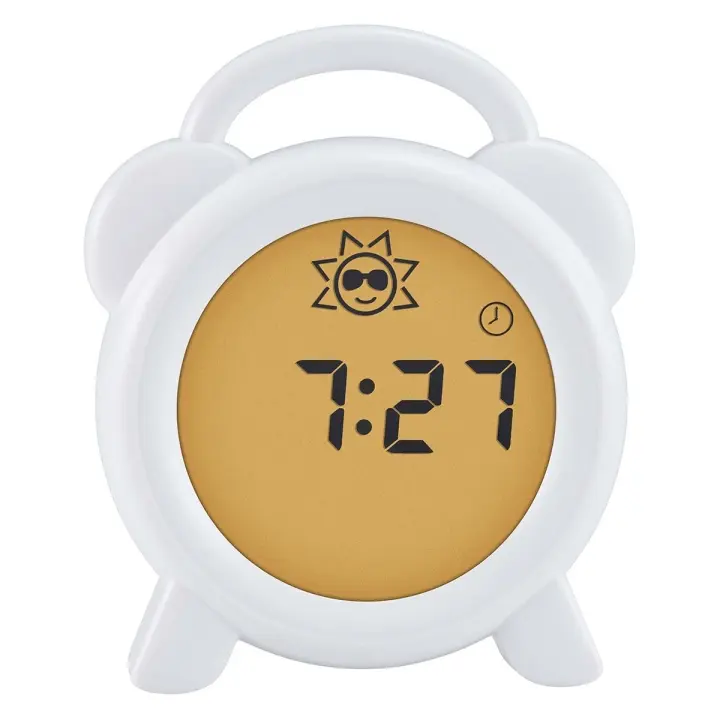 Alecto Sleep trainer nattlys og vekkerklokke hvit