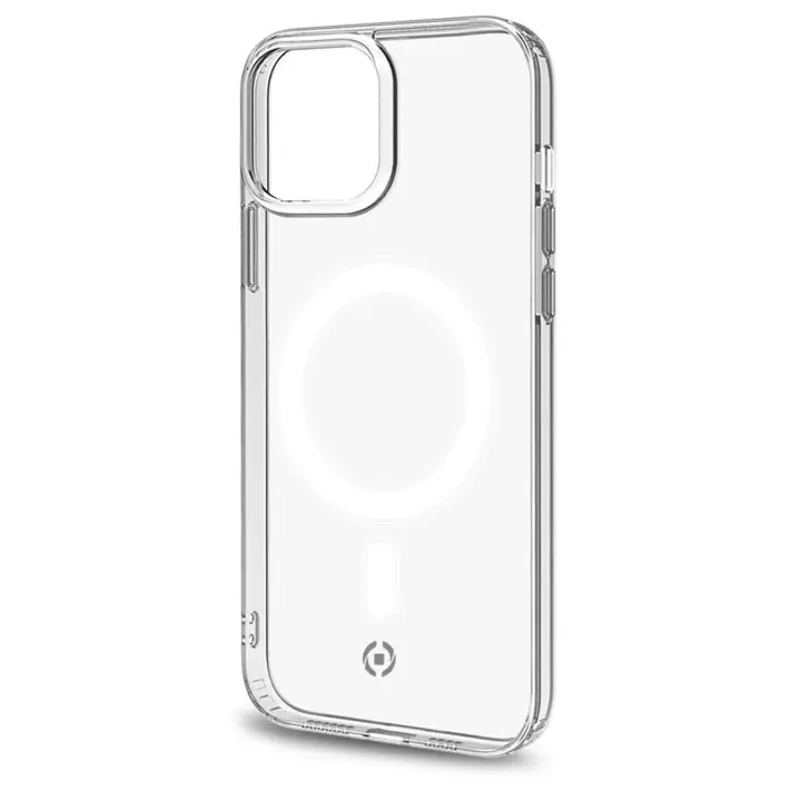 Celly Gelskinmag TPU-deksel MagSafe kompatibel iPhone 14 Transparent
