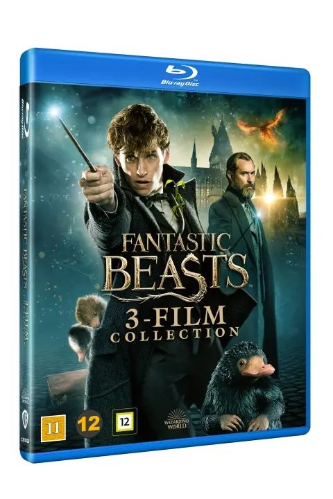Fantastic Beasts-3 Film Collection (Blu-ray)