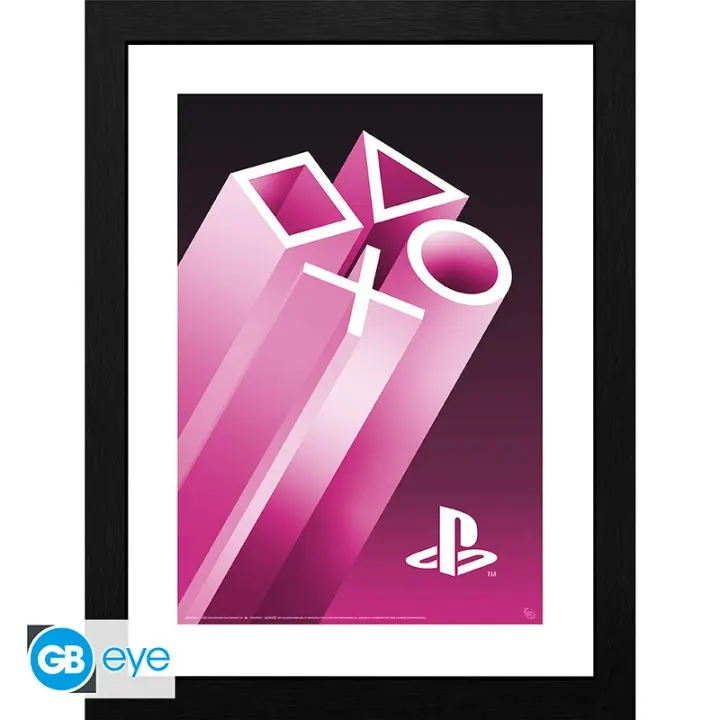 Abysse PLAYSTATION Innrammet trykk Edge of Space