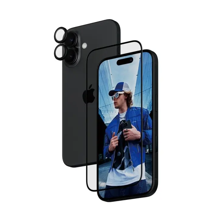 PanzerGlass iPhone 16 6,1'' 2-i-1-pakke