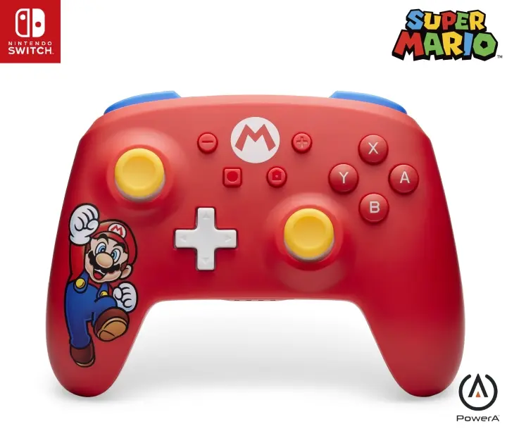 PowerA Trådløs kontroller - Mario Joy (Nintendo Switch)