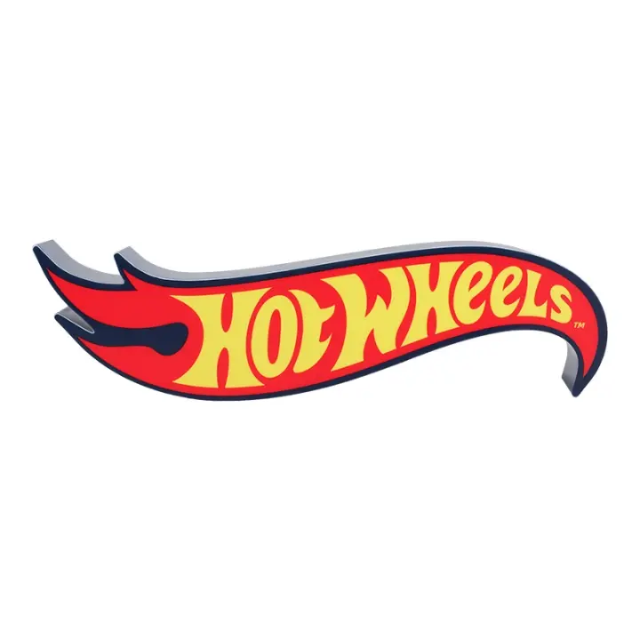 Paladone Hot Wheels-formet logolampe
