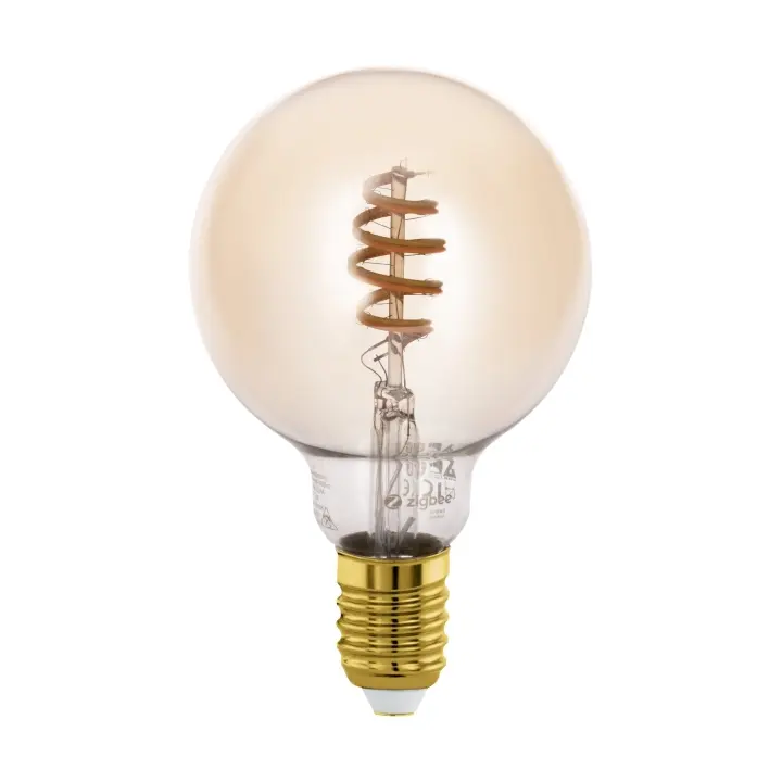 Eglo E27 G95 spiral, gul - TW - Zigbee, Bluetooth