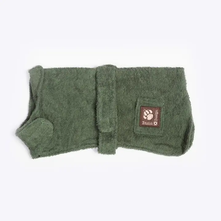 Danish design Hundebadekåpe grønn 70 cm - (D11270)