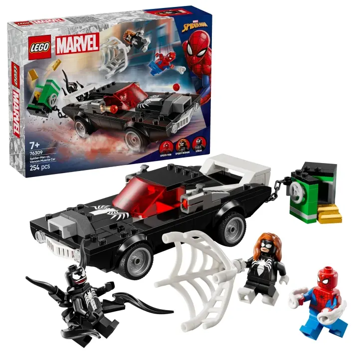 LEGO Superhelter - Spider-Man vs. Venom Muscle Car (76309)