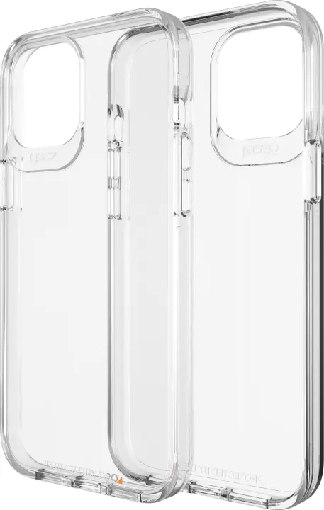 GEAR4 D3O Crystal Palace-etui, iPhone 12 / 12 Pro, gjennomsiktig