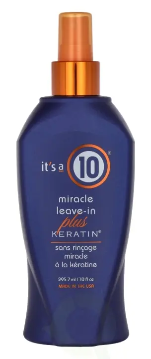 It's a 10 Miracle Leave-In Plus Keratin 295.7 ml