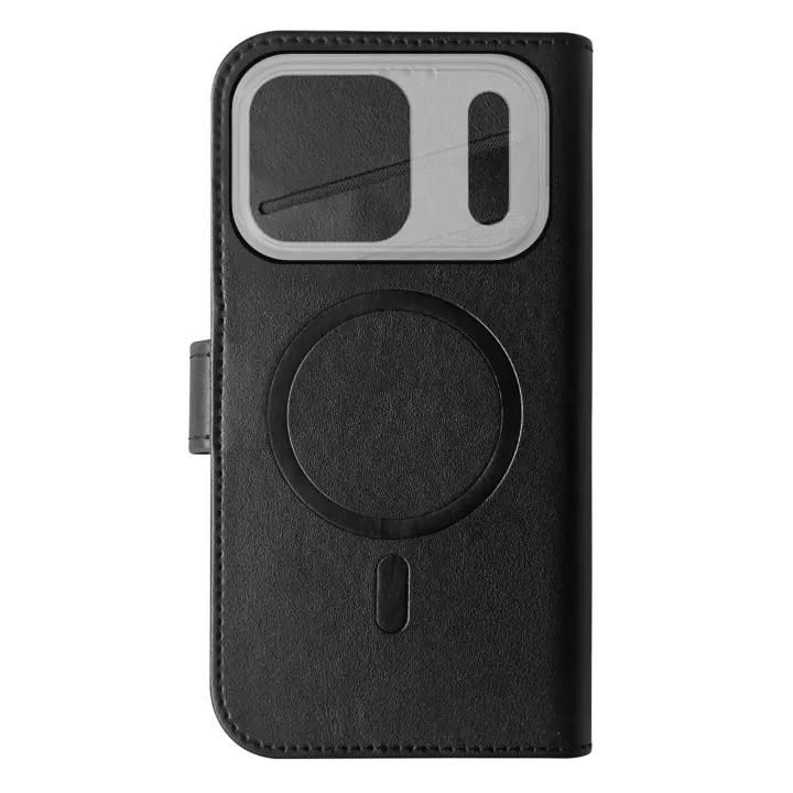 Celly Wallet Case MagSafe-kompatibel iPhone 17 Pro Svart