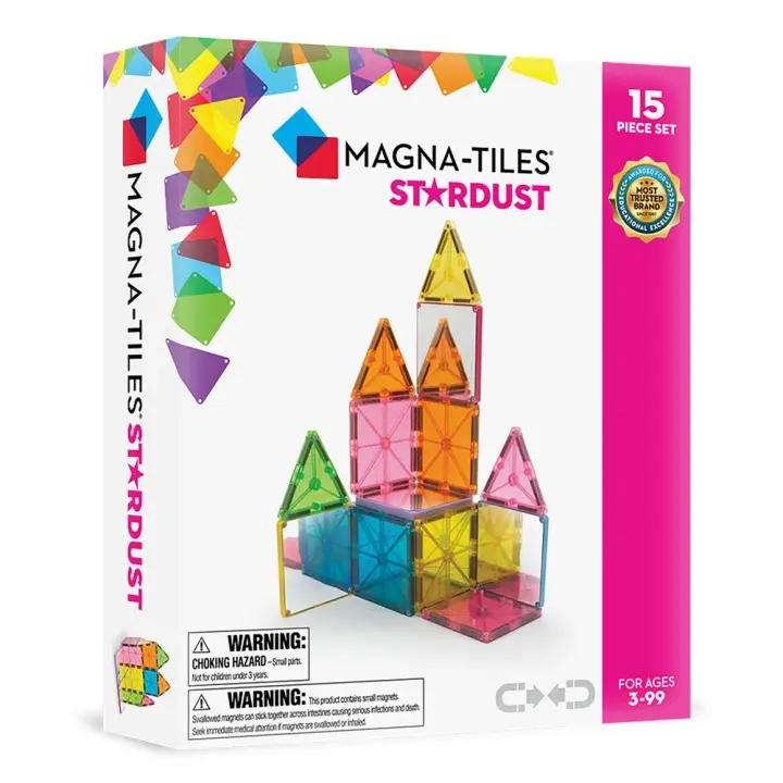 Magna Tiles MAGNA-TILES - Stardust 15-delers sett (90210)