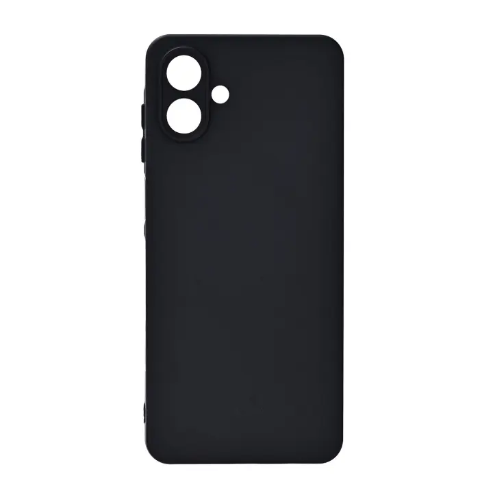 Onsala Mobildeksel med Silikonfølelse Svart - Samsung Galaxy A07 4G