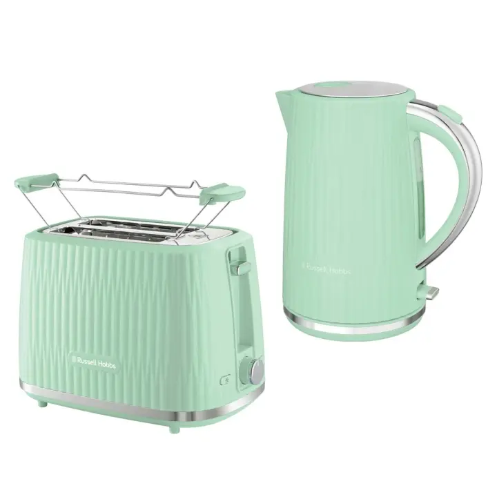 Russell Hobbs Pack Pistachio Eden vannkoker/brødrister