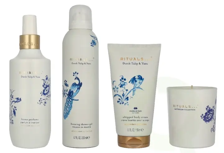 Rituals Amsterdam Collection Large Giftset 690 ml Shower Gel 200ml/Body Cream 150ml/Scented Candle 140g/Home Perfume 200ml