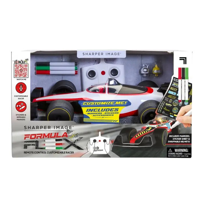 Sharper Image Leketøybil Toy RC Formula Flex Racer Doodle