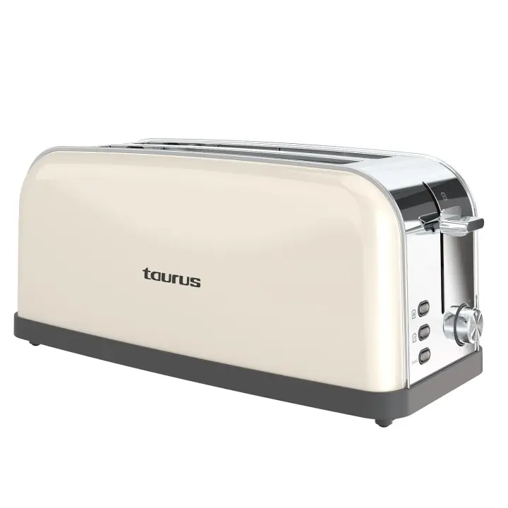 Taurus Brødrister Lang Slot Vintage Cream