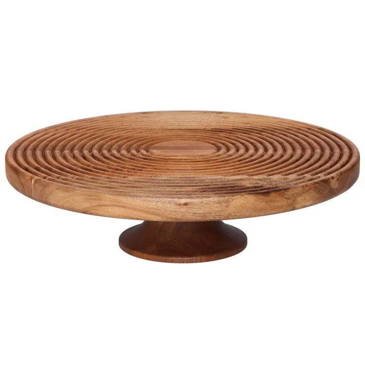Maku Uppläggningsfat akacia 30 cm
