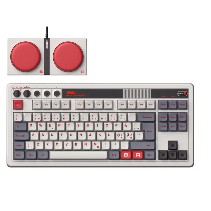 8BitDo - Retro 108 mekanisk tastatur - N Edition