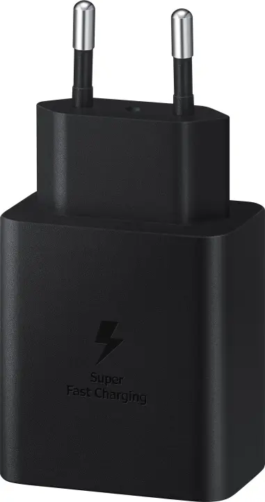 Samsung 45 W hurtiglader med USB-C-kabel, svart