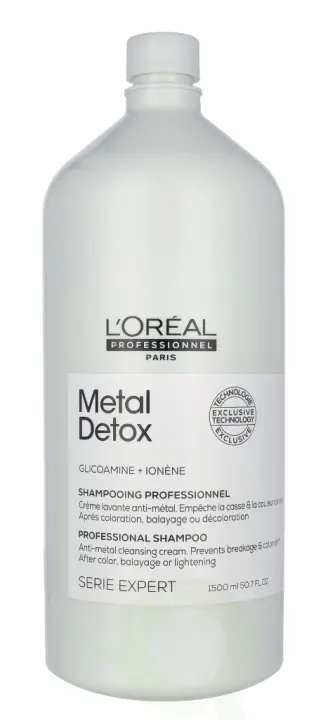 L'Oreal Serie Expert Metal Detox Professional Shampoo 1500 ml