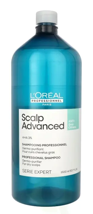 L'Oreal Serie Expert Scalp Advanced Professional Shampoo 1500 ml Dermo-Purifier For Oily Scalps