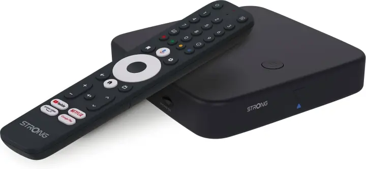 Strong SRT423 4K + DVB-T2/C Wi-Fi 4K Android TV mediespiller/digitalboks