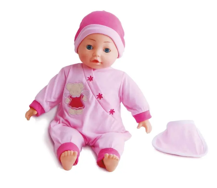 Bambolina Babydukke med 50 danske ord (501200)