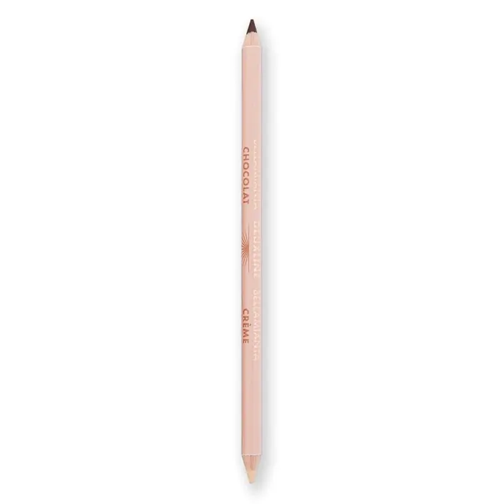 Bellamianta Deuxline 2-i-1-eyeliner-blyant - krem og brun - 1,6 g