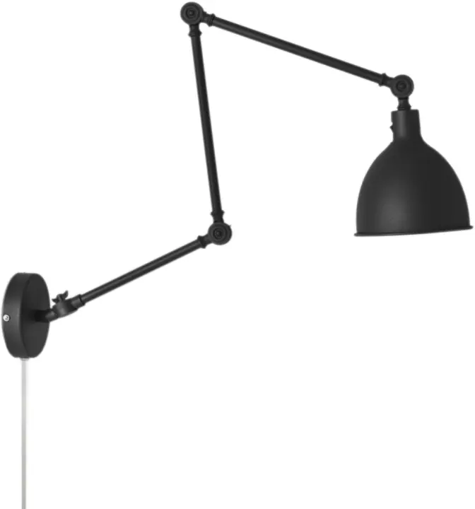By Rydéns Vegglampe Bazar svart 2827660-4000By Rydéns