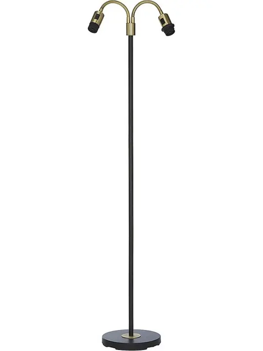 PR Home Golvlampfot Amy Flex2 Svart/Mässing 150cm PR Home