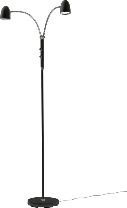 Armaturhantverk Golvlampa Koster Svart 2-armad G 898/16 Armaturhantverk
