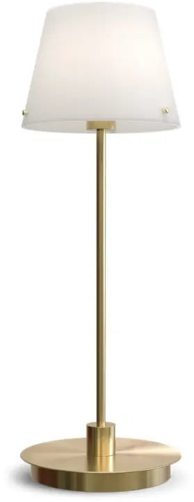 Herstal Bordslampa Gil il Grande satin Herstal